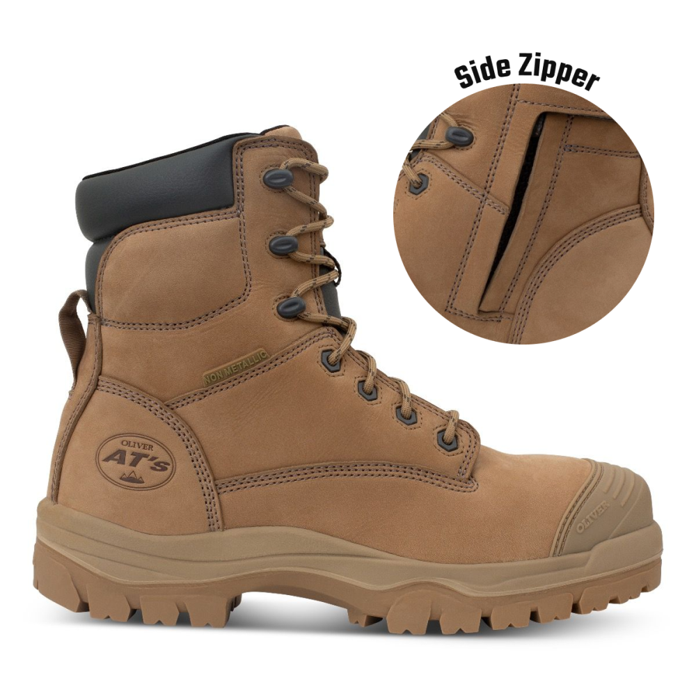 ⚠️coo‼️⚠️ Oliver Footwear 45 Series 150mm Stone Zip Safety Boot 45-652Z