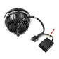 Crawer Round LED Headlights with Angel Eyes Position Light Fendt - CR-3035s