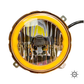 Crawer Round LED Headlights with Angel Eyes Position Light Fendt - CR-3035s