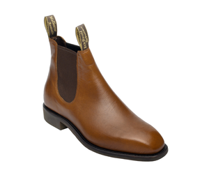 Harold Avon Kangaroo Tan Chelsea Boots