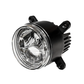 Crawer Hyperios 90mm LED Headlight Set with Dim, High Beam & Angel Eyes - CR-3009-P-ND6S