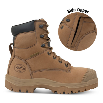 Oliver Footwear 150mm 45 Series Stone Zip Sided Safety Boot