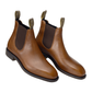 Harold Avon Kangaroo Tan Chelsea Boots