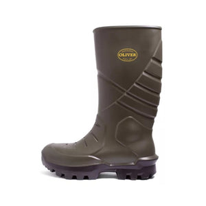 Oliver Footwear 24205-GRN Safety Steel Toe Gumboots