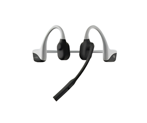 Shokz OpenComm NC Bone Conduction Bluetooth Headset – Light Grey