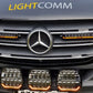 Purelux Panther 9 Inch Auxiliary LED Driving Light Black