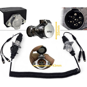 Heavy Duty 2-Channel Suzie Trailer Camera Link Cable