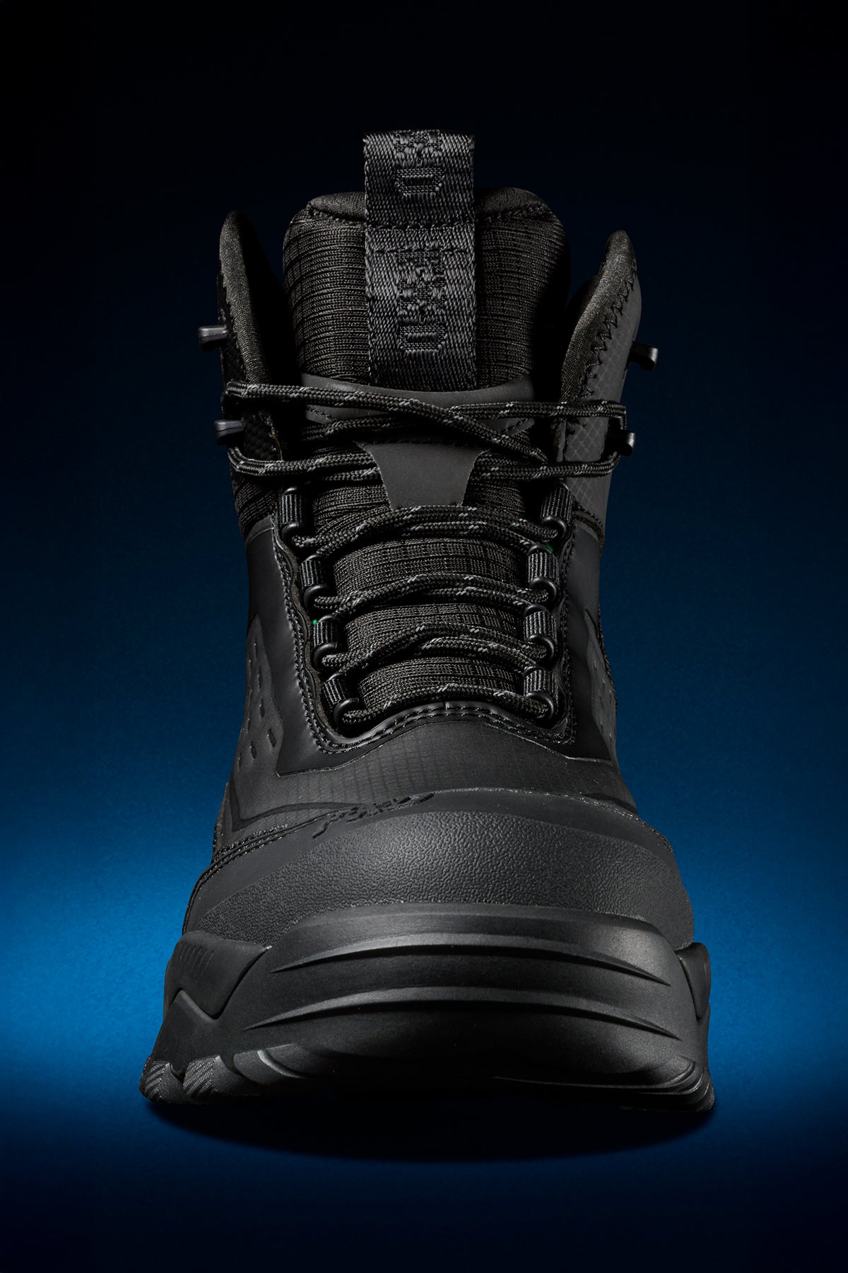 FXD EVO.1 black work boot front view