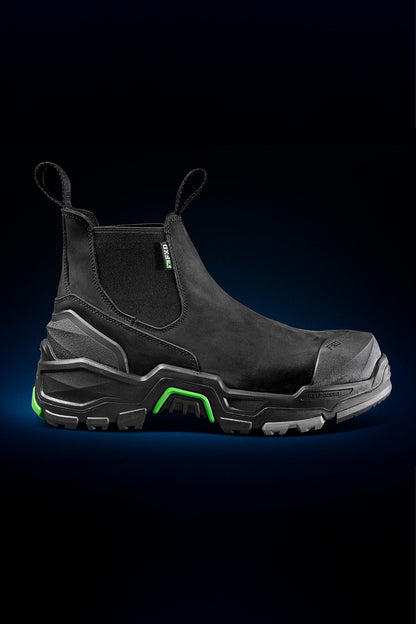 FXD DURA.X3 black slip on work boot