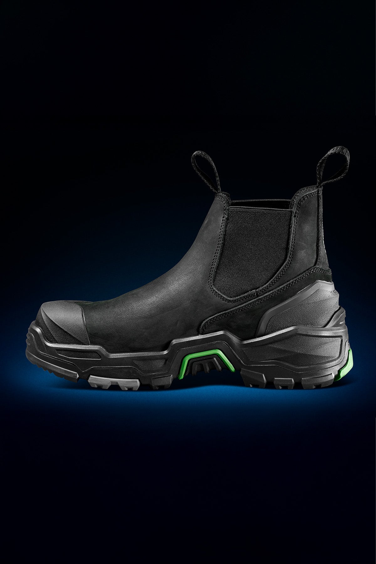FXD DURA.X3 black slip on work boot