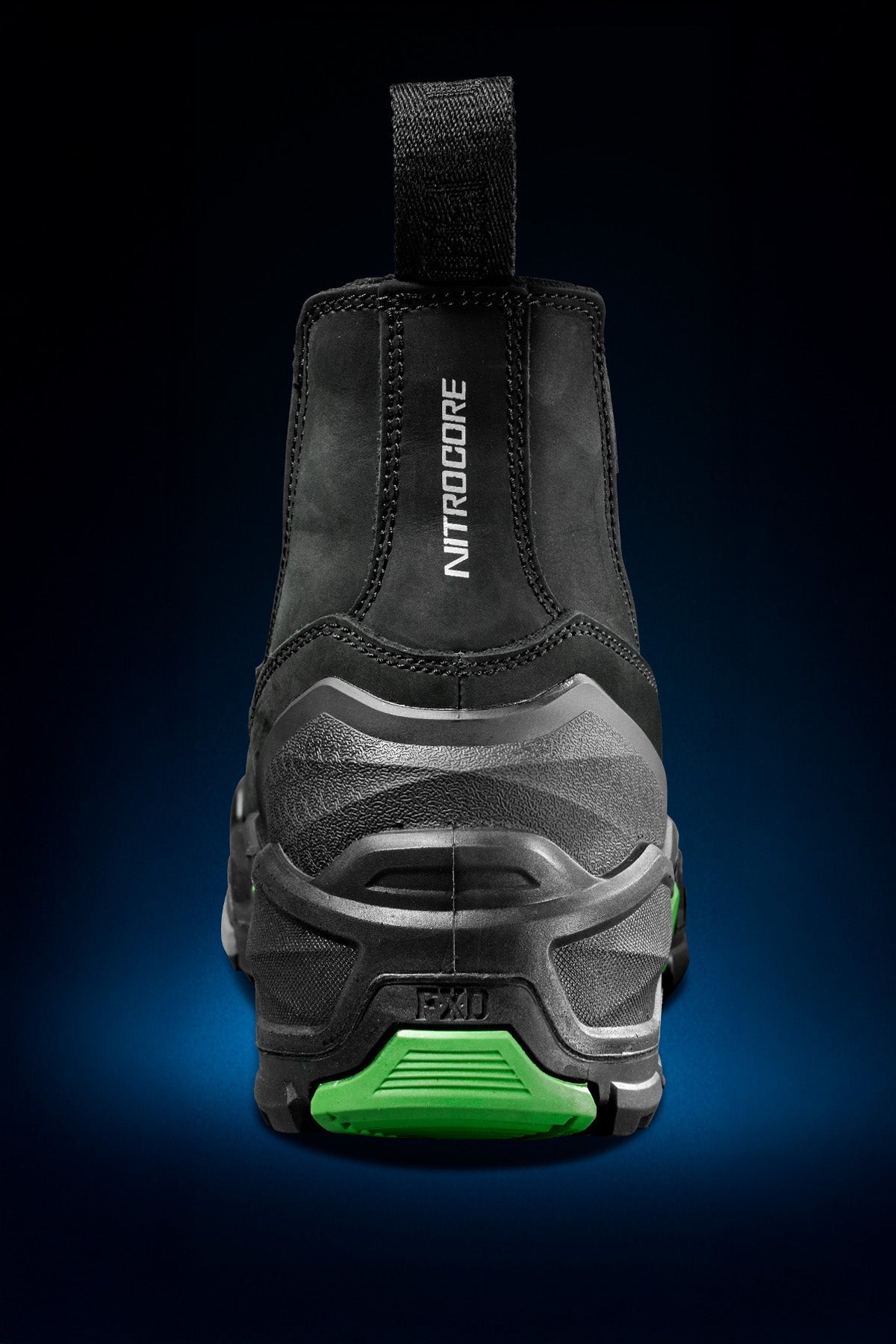 FXD DURA.X3 black slip on work boot