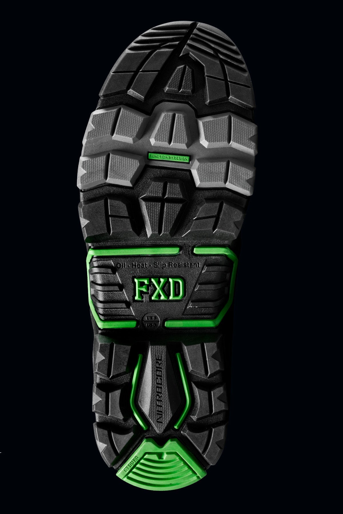 FXD DURA.X3 black slip on work boot