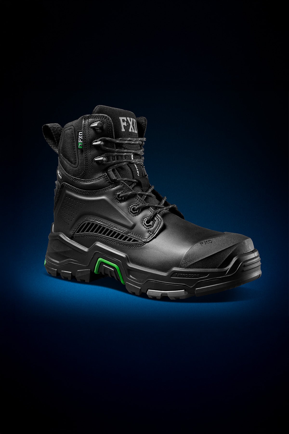 FXD DURA.X1 Black Nitrocore high cut work boot