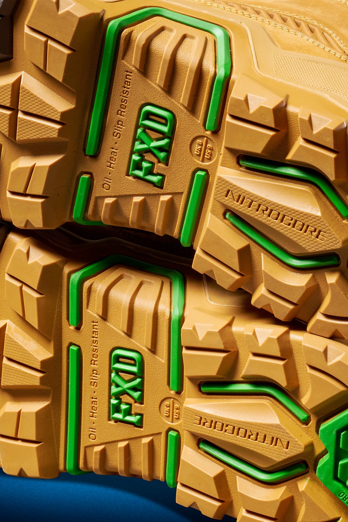 FXD DURA.X1 Wheat Nitrocore high cut work boot sole