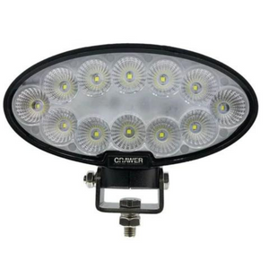 Crawer 60 Watt Oval LED Worklight - With Bracket - CRW7080