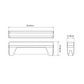 White LED Directional Lamp - Edge Dagger Series ED6