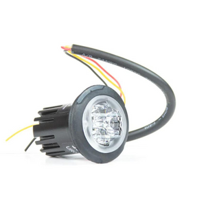 White Pop-n-Lock 3 LED Directional Lamp- Covert Series F13